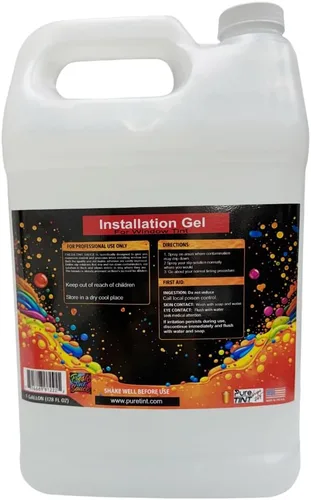 Miniatura 2 de Salsa de Tinte Fresco - Gel para Instalación de Película de Ventana - Ayuda a obtener Mejores instalaciones - Un Galón
