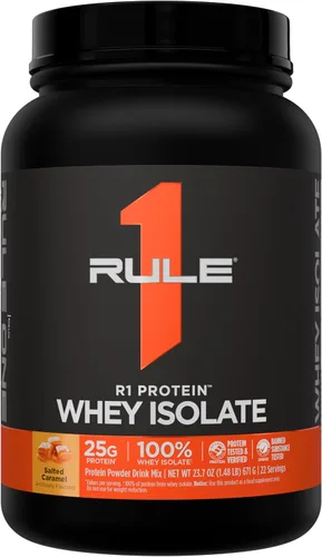 Miniatura 33 de Rule 1 R1 Proteína de suero aislada - con 25g de proteína y 6g de BCAA exclusivamente de fuentes aisladas e hidrolizadas para la recuperación
