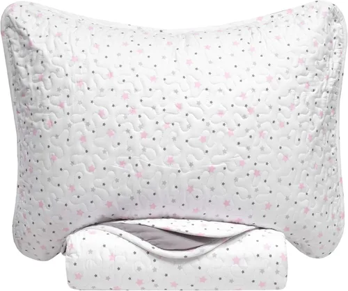 Miniatura 8 de Sweet Home Collection Juego de edredón de 3 piezas para niños, divertido, colorido y cómodo, para niños y niñas, ropa de cama suave hipoalergénica