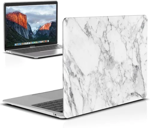 Miniatura 23 de IBENZER Carcasa rígida para MacBook Air de 13 pulgadas, 2020, 2019, 2018, nueva versión A2179, A1932, carcasa rígida para Apple Mac Air 13 Retina