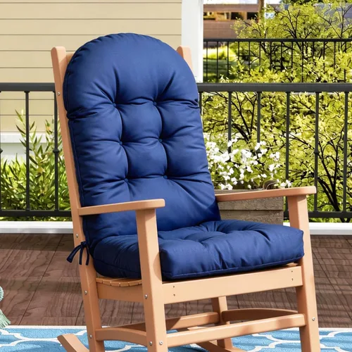 Miniatura 9 de Adirondack - Cojín para silla mecedora, de algodón PP de alta elasticidad, acolchado para respaldo de asiento, para interiores y exteriores