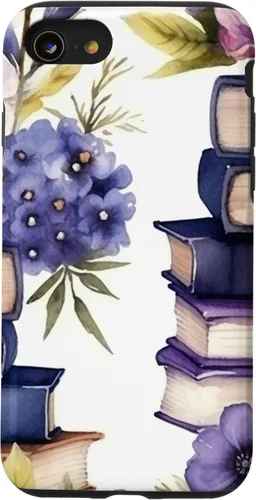 Miniatura 18 de Funda para iPhone 12 Pro Max Book Lover Purple Flower