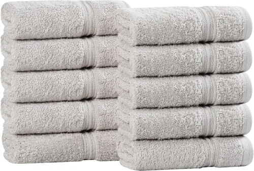 Miniatura 166 de Superior - Juego de 8 toallas de mano de algodón egipcio, toallas básicas de secado rápido, toallas pequeñas absorbentes, faciales, spa, cocina