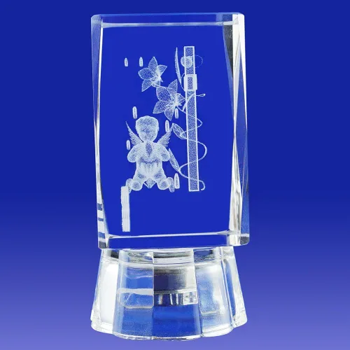 Miniatura 4 de First Communion - 12 piezas de recuerdo de cristal 3D, regalos de Primera Comunión, personalización y personalización, grabado con láser, cristal 3D