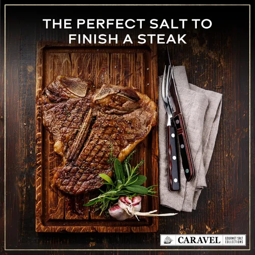 Miniatura 4 de Sal marina en grano de pirámide, cosechada a mano, para pesca, horneado, acabado y cocinado – Granos de sal marina natural para bistec y ensalada
