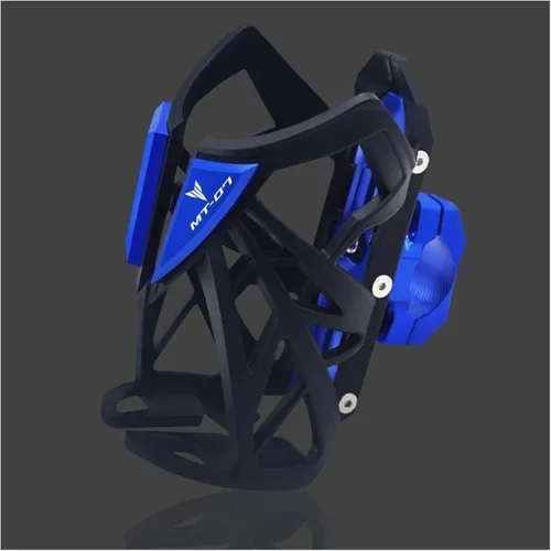 Miniatura 13 de W para Yamaha MT-07 MT-09 MT-03 Mt07 Mt09/03 Botella de agua para bebidas de motocicleta Jaula Bebida Portavasos Sdand MT07 09 03 Y