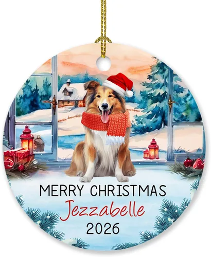 Miniatura 20 de Adorno personalizado de caniche negro, regalo para perro, mamá, perro, papá, adorno de Navidad único de perro caniche negro 2025, adorno de caniche