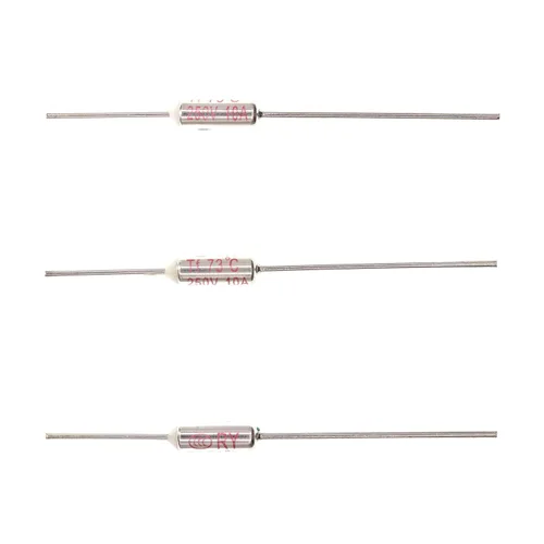 Miniatura 16 de Fusible térmico de temperatura metálica RY65 149.0 °F 149 ℉ 10A 250V 10 piezas