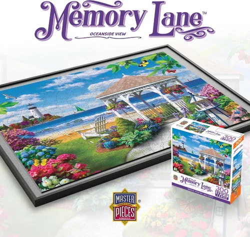 Miniatura 6 de Masterpieces Rompecabezas EZ Grip de 300 piezas, vista al mar, 18 x 24 pulgadas