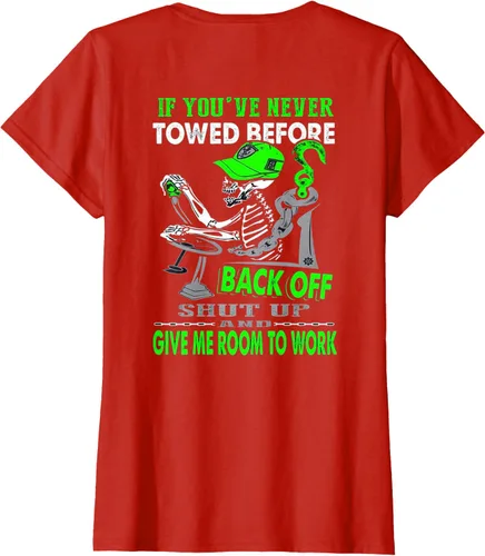 Miniatura 28 de Proud Tow Truck Operator - Camiseta, Negro, S