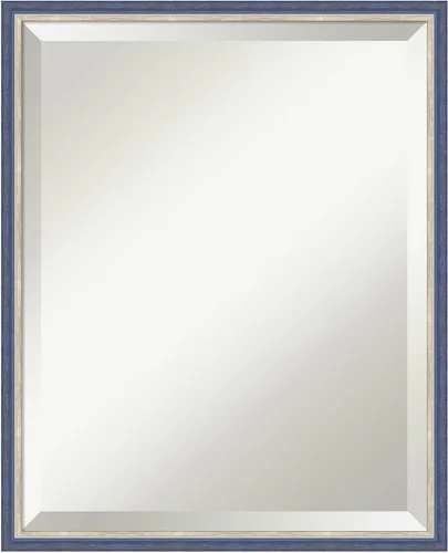 Miniatura 13 de Amanti Art Theo - Espejo de pared negro de 21 x 17 pulgadas, espejo rectangular estrecho de baño para decoración de pared de sala de estar, marco