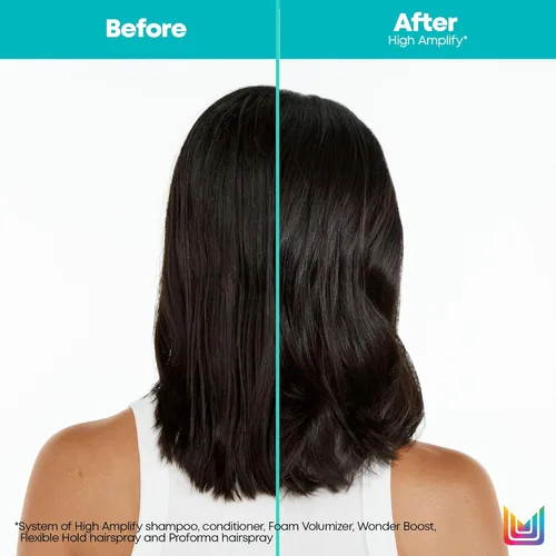 Miniatura 3 de Matrix High Amplify Wonder Booster Root Lifter Spray – Proporciona volumen y cuerpo extremos, estructura de refuerzo en cabello fino, cabello fino