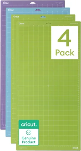 Miniatura 5 de Cricut calcomanía Back esteras 12"x12" de corte 3/pkg-green, Azul y Morado