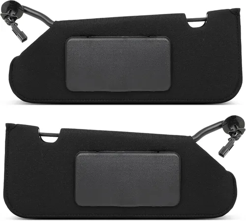 Miniatura 17 de Visor de sol para pasajero derecho gris sin techo solar para 2002-2005 para Dodge para Ram 1500, 2003-2005 para Dodge para Ram 2500, 2003-2005