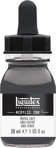 Miniatura 46 de Liquitex - Pintura acrílica profesional INK! Jarro de 1 onza, color blanco de titanio Bronce Rico Iridiscente