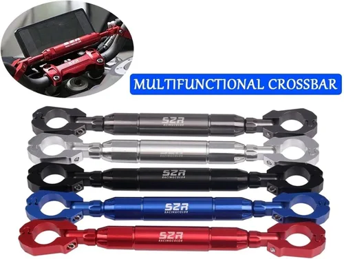 Miniatura 2 de Para Yamaha XT 660 Z Tenere XT660Z XTZ 660 XT660X XT 660 X R Barra de equilibrio de motocicleta Barra transversal (color : A negro, tamaño: 1)