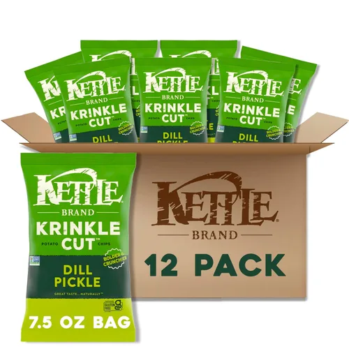 Miniatura 37 de Kettle Brand Papas Fritas, Backyard Barbeque Kettle Chips, Bolsa de Aperitivos, 1.5 Oz