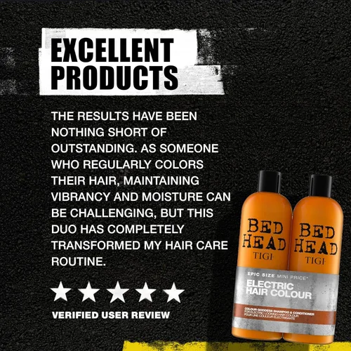 Miniatura 8 de Tigi Bed Head. Champú y acondicionador Colour Goddess 2 x 750 mililitros.