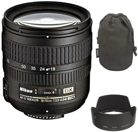 Nikon 0.709-2.756 in f/3.5-4.5G ED IF AF-S DX Nikkor Lente de zoom - Caja blanca (embalaje a granel)