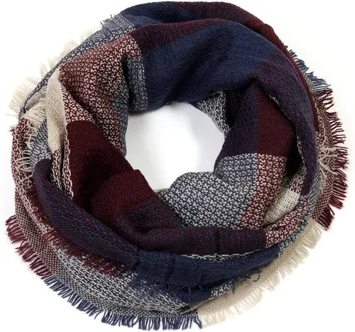 Miniatura 23 de Bufandas de moda a cuadros y cuadros Infinity de Scarfand's Tartan
