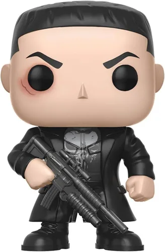 POP Marvel: Netflix Daredevil – Punisher (Frank Castle) Funko Figura de vinilo (con funda protectora de caja compatible)