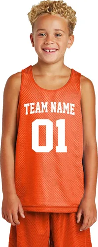 Miniatura 23 de Custom Basketball Jersey Youth Sizes Add Your Team, Name, & Number Unisex