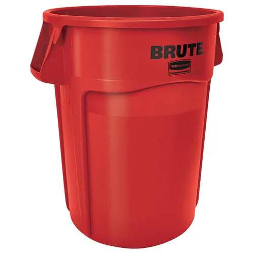 Miniatura 34 de Rubbermaid Commercial Products BRUTE - Bote de basura redondo resistente, 20 galones, azul, para paisajistas/sitios