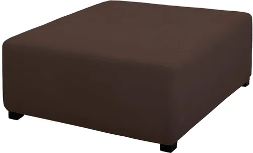 Miniatura 31 de PureFit Funda otomana súper elástica de ajuste perfecto cuadrada - Fundas otomanas para taburete y muebles plegables de almacenamiento para sala