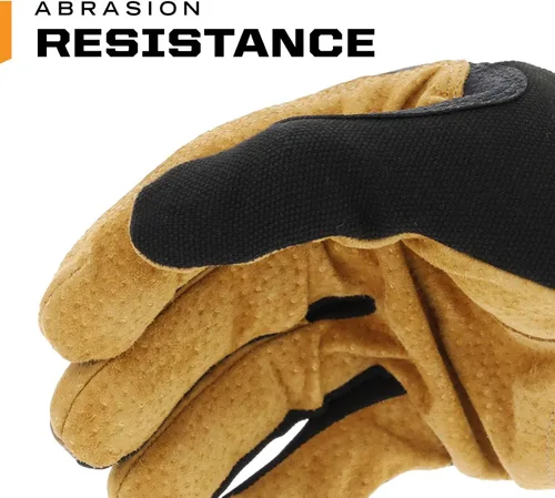 Miniatura 2 de Mechanix Wear Fastfit Guantes de Cuero - Guantes Resistentes a la Abrasión para Seguridad de las Manos - Transpirables - Ajuste Seguro - Palma