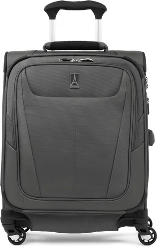 Miniatura 218 de Travelpro Maxlite 5 - Juego de 2 piezas de equipaje de mano de tela, expandibles con 4 ruedas giratorias, bolso blando para debajo del asiento, Negro
