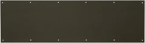 Prime-Line J 4693 Kick Plate, 10 In. X 34 In., Bronce 313 (Paquete individual)