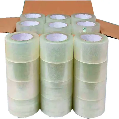 Miniatura 8 de Cinta de embalaje transparente resistente, 6 rollos de 2 pulgadas x 110 yardas (330 pies) por rollo de cinta de sellado de cartón para embalaje