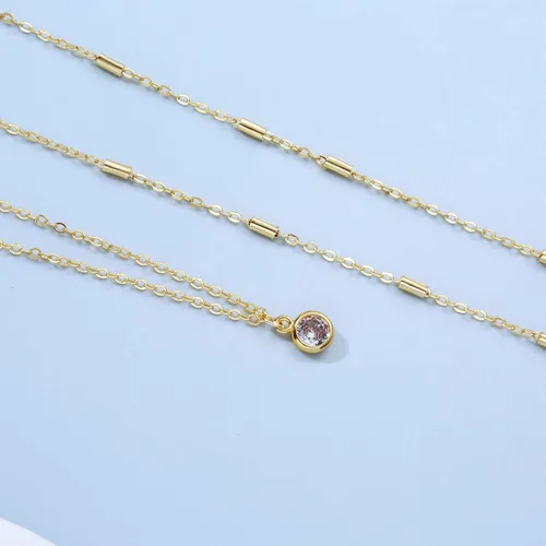 Miniatura 46 de Collares en capas para mujer, chapados en plata, delicada cuerda torcida de serpiente, delicado collar en capas, gargantilla de diferentes