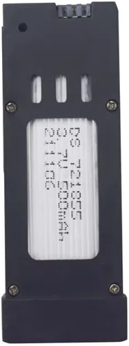 Miniatura 6 de Batería de litio de 3.7V 500mAh para E58 S168 JY019 Quadcopter Recambios UAV batería de litio (3PCS)