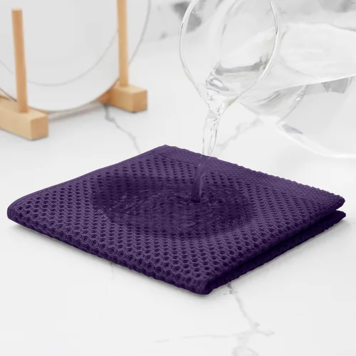 Miniatura 425 de Kitinjoy - Paños de cocina de 100 % algodón, tela de tejido gofrado, paño de limpieza ultrasuave, absorbente y de secado rápido. Beige