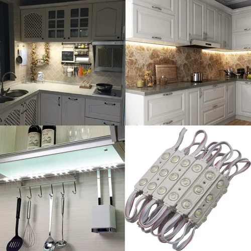 Miniatura 5 de Erudite Luces de Repuesto DC12V para Inflables 20 Piezas Luces LED Inflables Blancas con Autoadhesivo 3 LED - Inflables Hinchables de Navidad