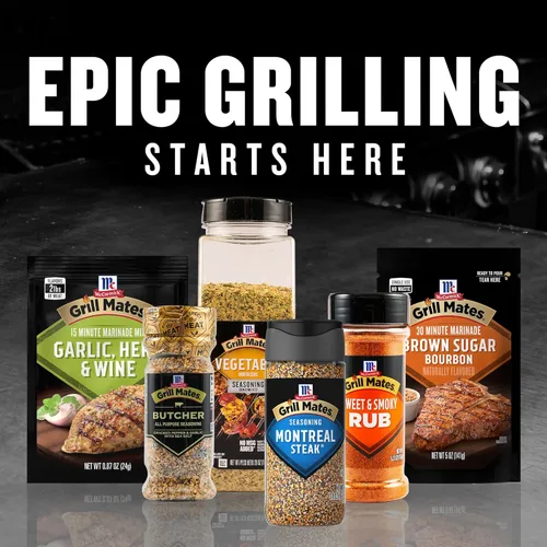Miniatura 20 de McCormick Grill Mates - Condimento de verduras, 20 onzas - Un envase de 20 onzas de mezcla de condimento para verduras con una mezcla premium