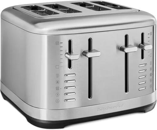 Miniatura 8 de Tostadora KitchenAid de 4 rebanadas, KMT4109BK, Hierro fundido Negro