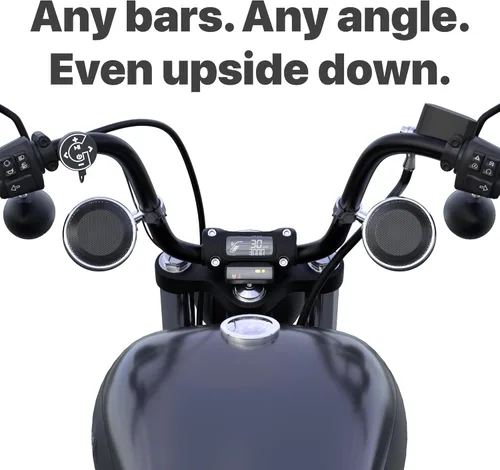 Miniatura 7 de GoHawk AN4 Gen.2 Amplificador todo en uno integrado de 4 pulgadas de gama completa impermeable Bluetooth altavoces estéreo para motocicleta estéreo