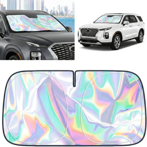 Miniatura 134 de Parasol para parabrisas Honda HR-V 2023-2025 – Cubierta plegable para parabrisas para accesorios HRV Protege el coche de los rayos solares
