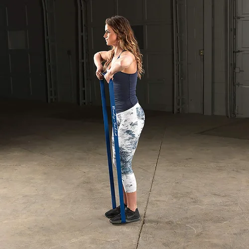 Miniatura 2 de Body-Solid Bandas de asistencia para dominadas, bandas de levantamiento de resistencia para entrenamiento diario, bandas de ejercicio largas extra