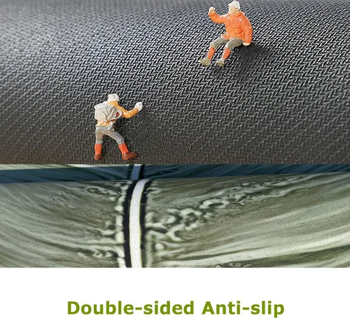 Miniatura 5 de Alfombra de baño antideslizante, de secado rápido, absorbente, verde, alfombra de ducha para suelo de baño, alfombra de goma lavable para baño