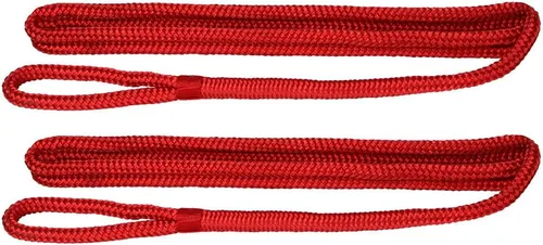 Miniatura 26 de Extreme Max 3006.2168 BoatTector Premium Línea de Guardabarros de Nailon de Doble Trenza Paquete de Valor de 2 - 3/8" x 6', Negro