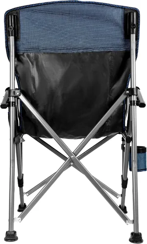 Miniatura 8 de Silla de camping plegable con portavasos y bolsa de almacenamiento, soporte resistente de 400 libras, silla de campamento portátil plegable de gran