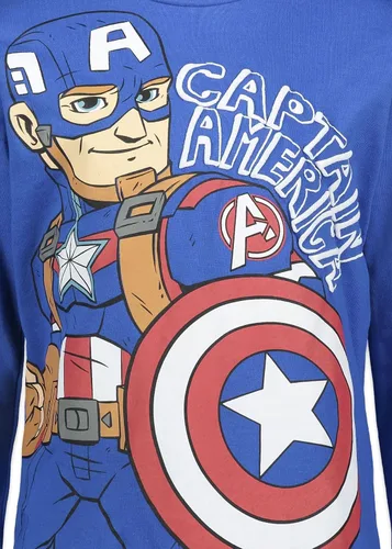 Miniatura 6 de Marvel Avengers - Paquete de 3 camisetas gráficas de manga larga color verde