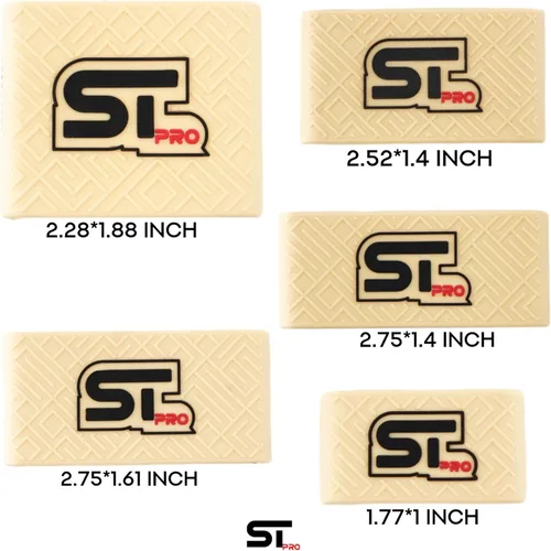 Miniatura 2 de Supreme Trimmer SGR60 - Pinzas de peluquero profesionales 5 piezas antideslizantes para cortar pelo, funda de peluquero para cortapelos Arena