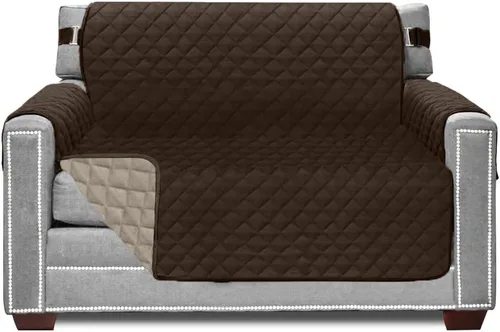 Miniatura 100 de Sofa Shield - Funda para sillón reclinable con correa patentada, protector de cojín, funda reversible diseñada en EE. UU. resistente a manchas