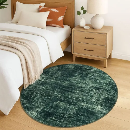 Miniatura 248 de IOHOUZE Alfombra abstracta lavable de 3 x 12 pies para pasillos, antideslizante para cocina, camino de entrada de lana sintética para interiores