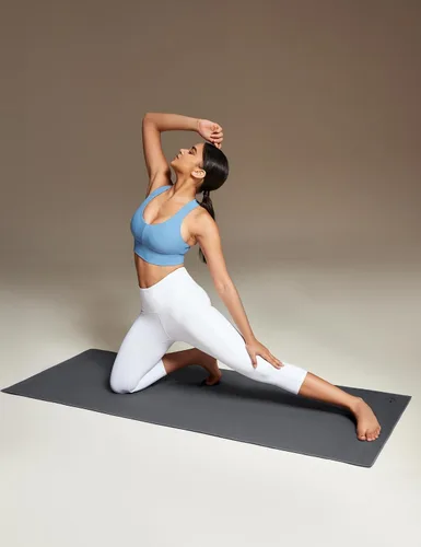 Miniatura 5 de Heathyoga Toalla de Esterilla de Yoga Antideslizante para Yoga Caliente con Agarre de Silicona y Botella de Spray Gratis, 72"X26" Extra Grande