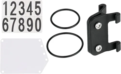 Miniatura 7 de B Baosity Placa de matrícula y soporte Piezas fijas para accesorios de ciclismo Triatlón Race Bike, tubo no redondo
